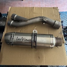 Silenziatore Raccordo Ktm 950 990 Adventure Adv 2 In 1 Monoscarico Leovince