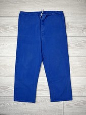 Pantaloni blu da lavoro