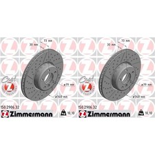 2x ZIMMERMANN Formula F Dischi