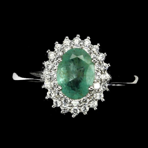 Anello smeraldo verde - anello,
