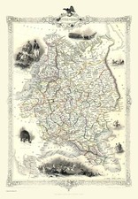 Mappa della Russia in Europa