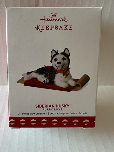 Hallmark 2017 siberian husky - hallmark,