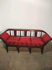 ANTICO DIVANO DIVANETTO IN LEGNO - ORIGINALE PRIMI '800