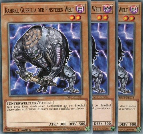 Yugioh kahkki guerriglia - 3x, kahkki,
