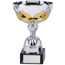 Tazze argento blu - argento/blu,, argento/oro