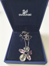 Collana Ciondolo Swarovski A Forma Di Fiore