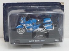 Modellino Polizia BMW R 850 RT 2003. Scala 1:24 Die Cast. De Agostini