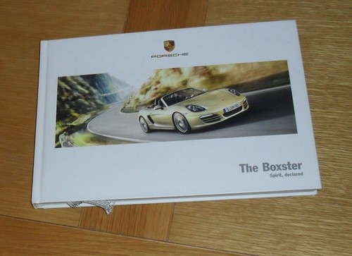 Porsche boxster 981 brochure - porsche,