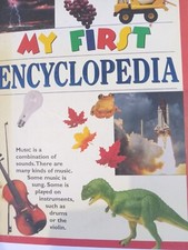 My First Encyclopedia Hardcover 2004 Pre-owned Great Learning Reference 
