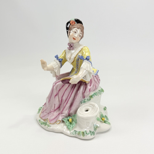Statua porcellana nymphenburg - porcellana,