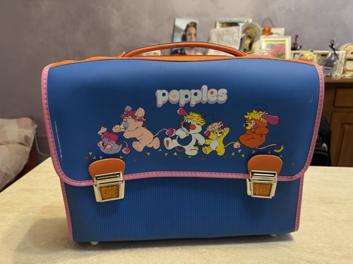Cartella per scuola popples - la,