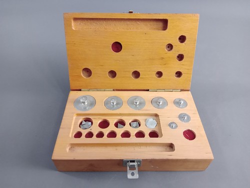 Antico set pesi - set, di