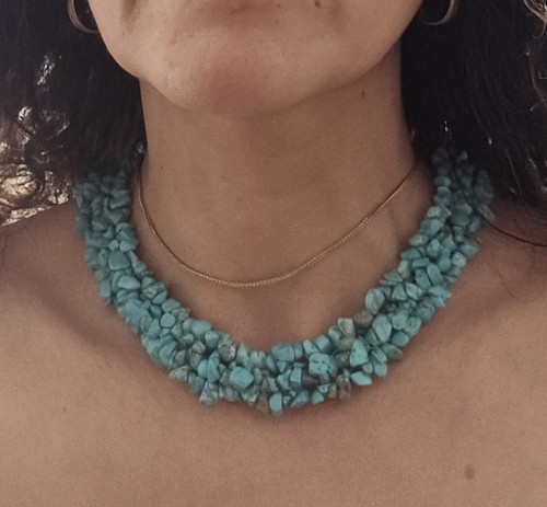 Collana turchese naturale - collana,