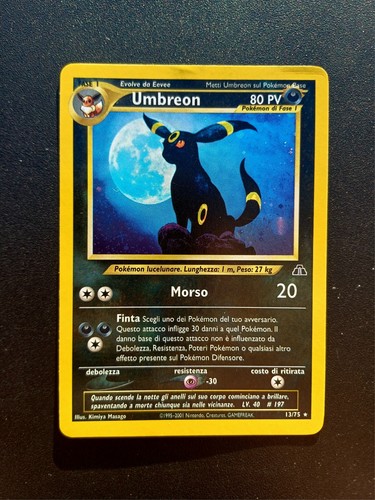 Pokemon ita umbreon holo - ita, neo