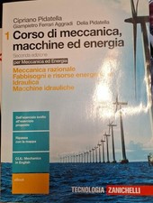 CORSO DI MECCANICA, MACCHINE ED ENERGIA 1. 2 ed. - Zanichelli - 9788808920904