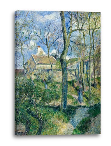 Tela cornice camille pissarro - tela/cornice,