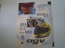 advertising Pubblicità 1996 CASCO HELMET AGV Q3 e MAX BIAGGI