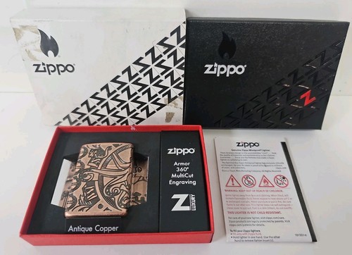 Zippo lighter armor nautical - zippo,