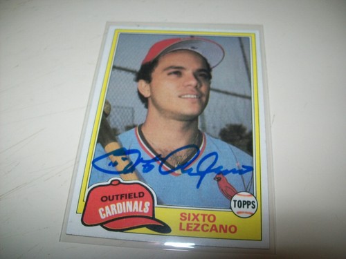 1981 topps traded sixto - traded,