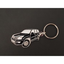 Porte clés profil - toyota, land