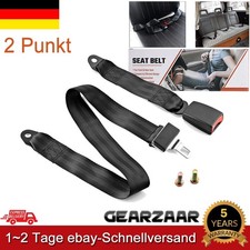 Cintura di sicurezza statica 2 punti E4 cintura pelvica 130 cm carrello elevatore autobus camion auto DE