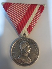 Austria Medaglia al valore in argento di 2° classe Francesco Giuseppe