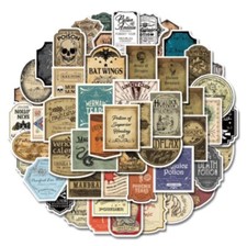 20 PEZZI Etichette adesive per