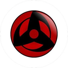 SPILLA 2,5 CM NARUTO SHARINGAN 1