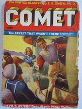 COMET JULY 1941 SCI-FI PULP ~