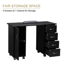 Manicure Nail Table Wood Desk