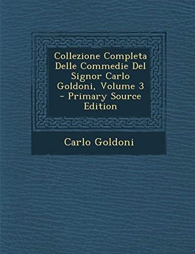 Goldoni collezione completa - goldoni,