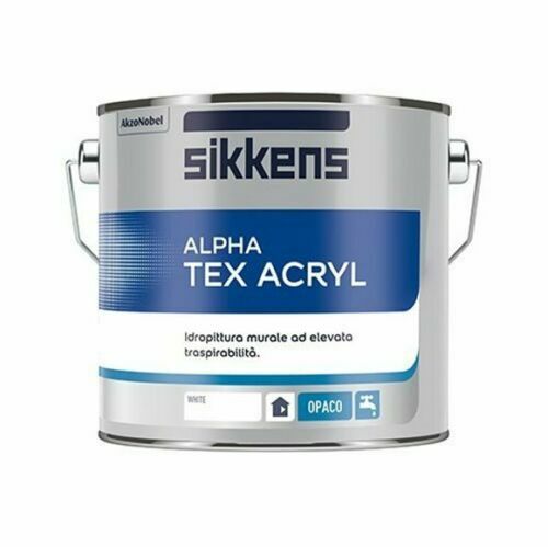 Sikkens alpha tex acryl bianco - tex,