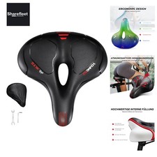 YOUNGDO Sella Bici, Gel Sedile Bici, Morbido, Comodo Traspirante Sto...