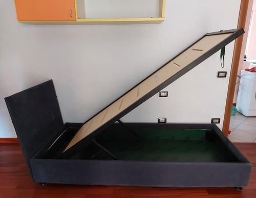 Letto contenitore singolo - ,