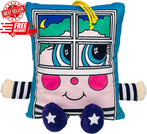 Cuscino persone finestra - persone,