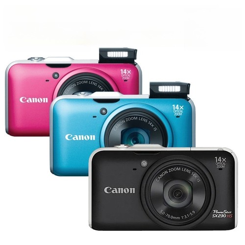 Canon powershot sx230 - canon, hs