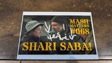 🎬 Foto 4x6 firmata Shari Saba - Rara MAS*H da collezione! 🎬