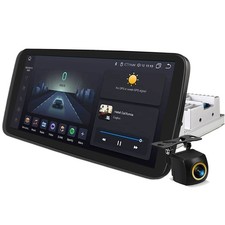 Autoradio 10.33"1Din Universale Android 14 GPS Navi Touchscreen Lettore Multimediale