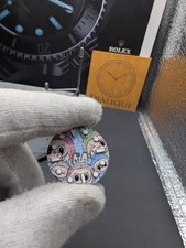 Compatible dial for Rolex Submariner – multicolor cartoon art design