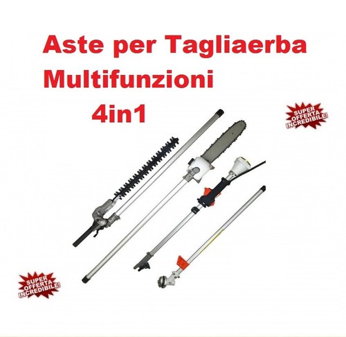 Aste tagliaerba 4in1 - tagliaerba,