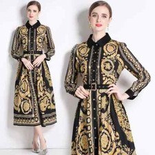 Vestito Abito Elegante Lungo