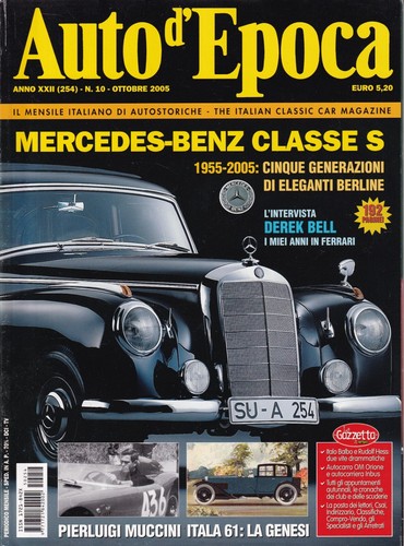 Auto epoca anno xxii - d'epoca,