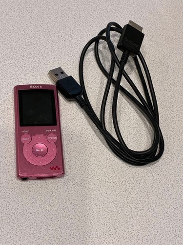 Walkman sony e062 - nw-e062, rosa