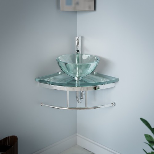 Vasca bagno angolare rotonda