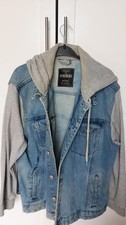 giacca denim blu pavoni xL
