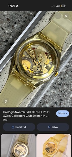 Swatch golden jelly - golden,
