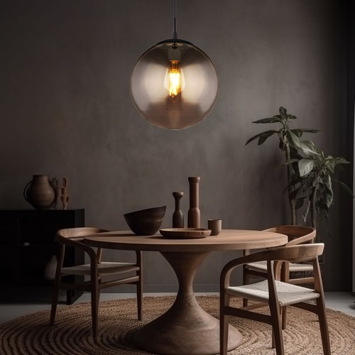 Globo lampadario sospensione - lampadario, a