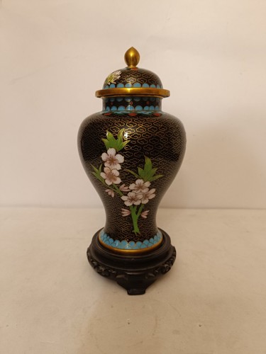 Potiche cloisonne - potiche,