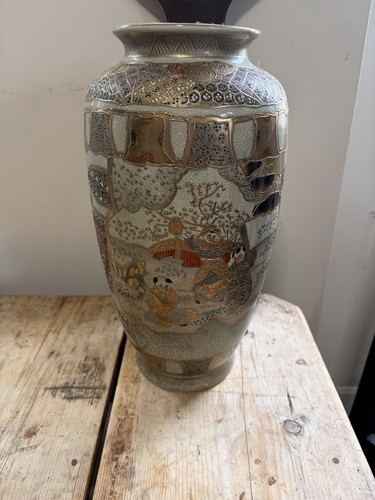 Vaso dipinto mano satsuma - vaso, a