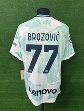 Maglia Inter BROZOVIC Store No Indossata Match Worn Shirt Jersey Croazia TG XL